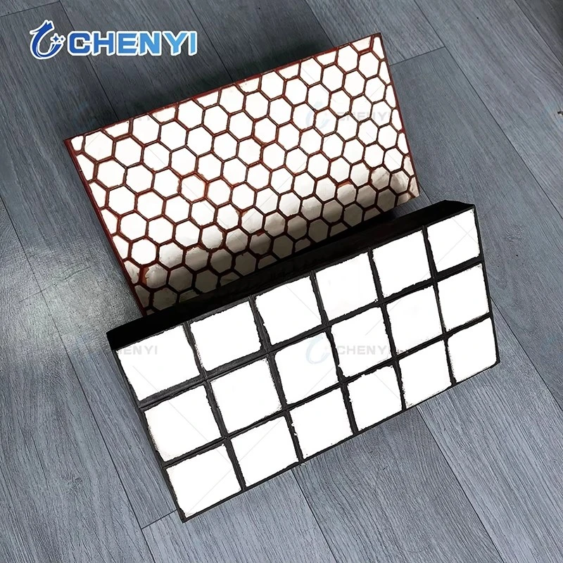Rubber ceramic lining plate Rubber ceramic lining plate