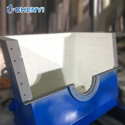 Ceramic Lined Rotary Dryer Feed Chute